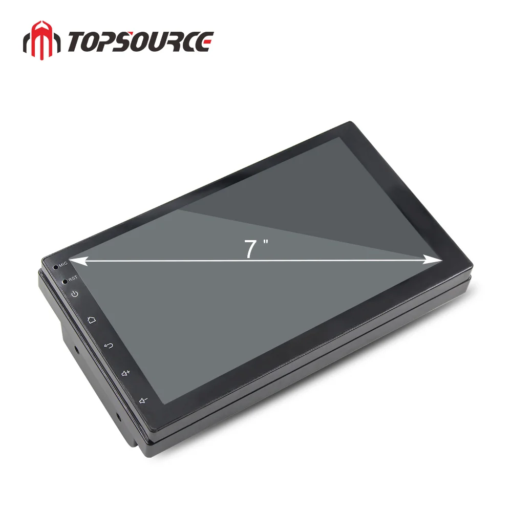 Автомобильный мультимедийный плеер TOPSOURCE 7 дюймов GPS-навигация Android 8 1 2 Din HD FM