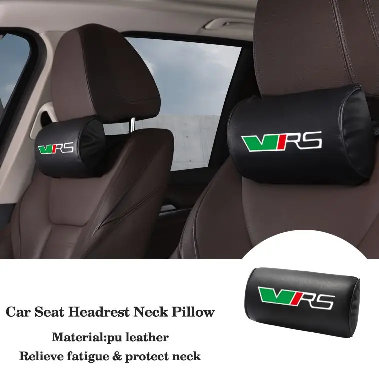 Автомобильное сиденье с логотипом на подголовник подушка для головы шеи Audi Quattro A3