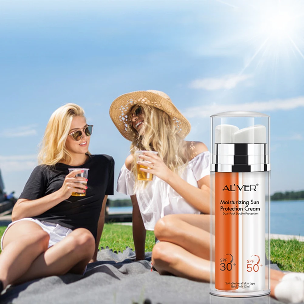 УФ ПРАЙМЕР для лица SPF30 SPF50 отбеливающий лосьон загара двойная защита от Уфа уфв