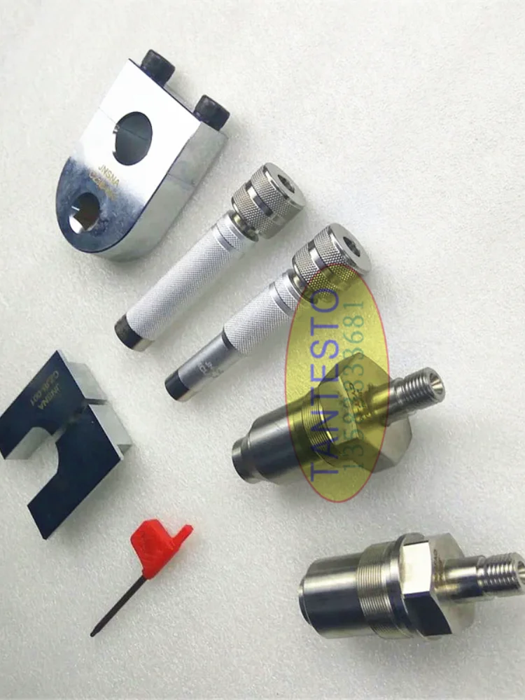 For DELPHI E1 E3 EUI EUP Common Rail Injector Disassemble Clamp Injection Pressure Test AHE Trave Measuring Tool Set |
