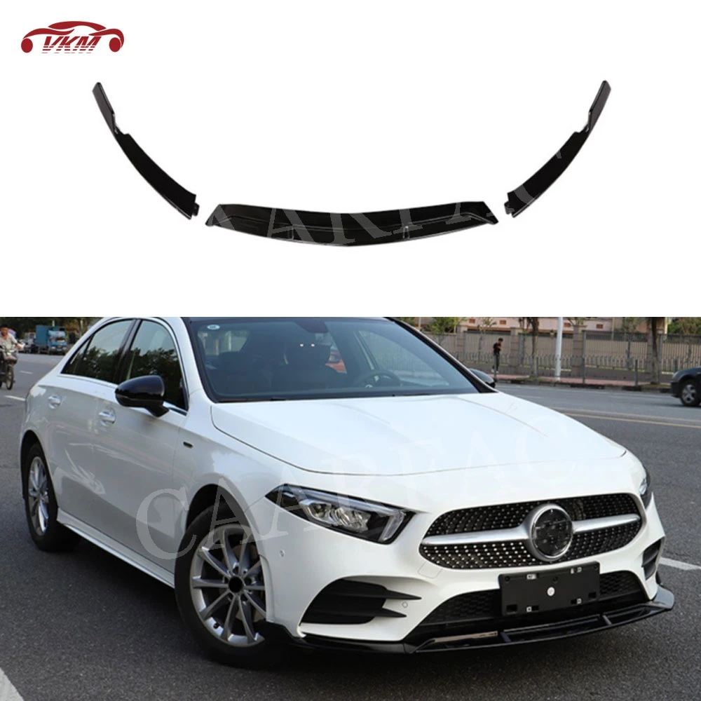 Передний бампер класса А для Mercedes Benz A Class W177 Sport A45 AMG 2019 2020 3 шт./компл. ABS Передние