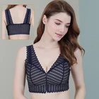 Бюстгальтер для мастэктомии с застежкой спереди без стальных колец, кружевной бюстгальтер для хирургии груди, имитация груди, нижнее белье для груди, протез