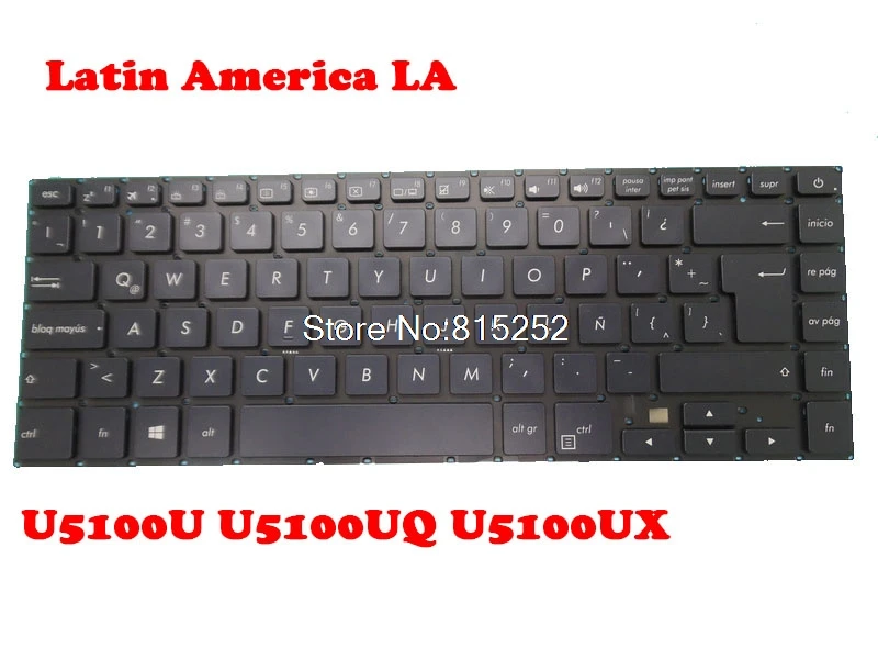 

Laptop Keyboard For ASUS U5100U U5100UQ U5100UX Latin America LA With Backlit