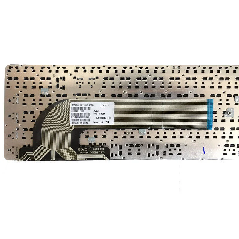 Новая клавиатура для ноутбука HP PROBOOK 450 G0 G1 470 455 450-G1 G2 S15/S17 черный без рамки |