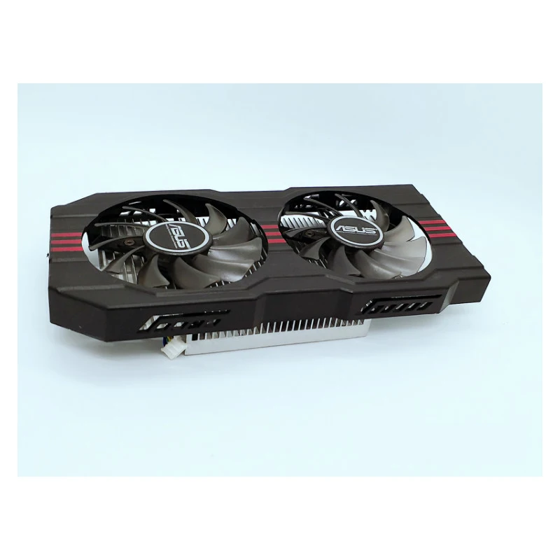 4pin для ASUS GTX750Ti GTX650 630 550 двойной вентилятор Радиатор интеграция DIY