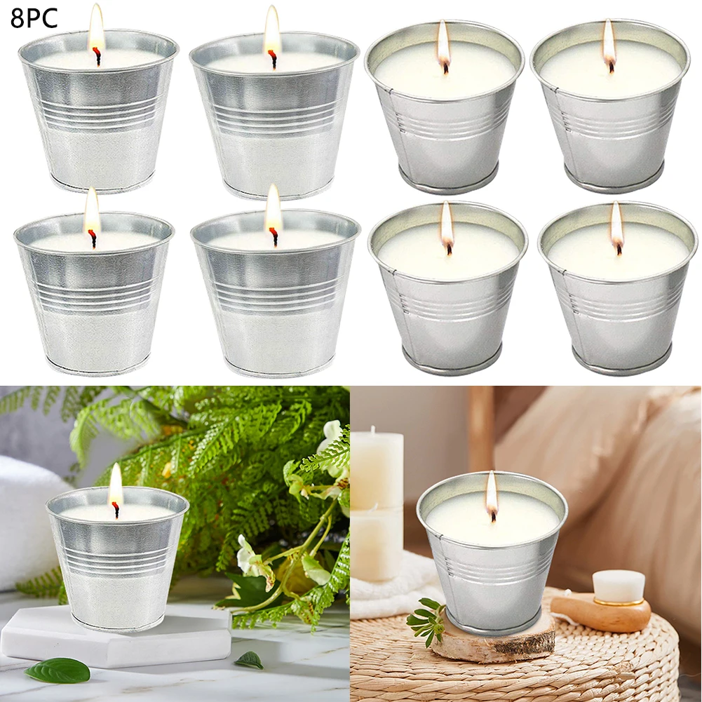 8 шт./компл. садовые свечи Citronella летний домашний репеллент от комаров