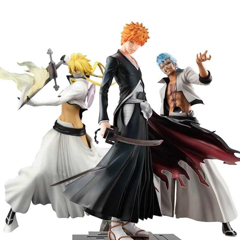Оригинальный Megahouse Gem фигурка из аниме Блич Куросаки Ичиго Grimmjow Слеза Halibel фигурку