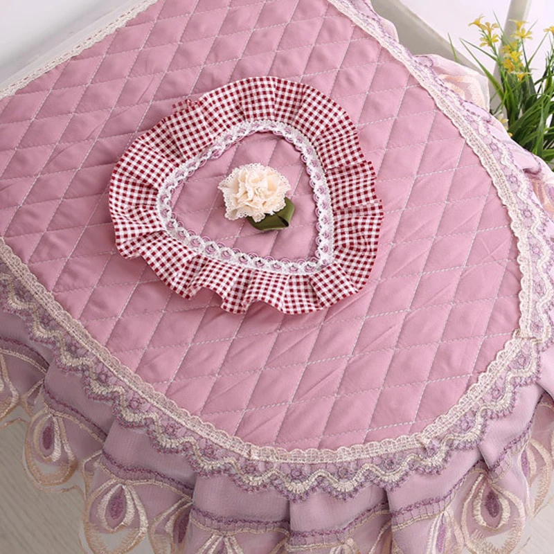 3 pcs velvet lace toilet seat cover set toilets home bathroom decoration water tank covertoilet cover seattoilet seat hot new free global shipping