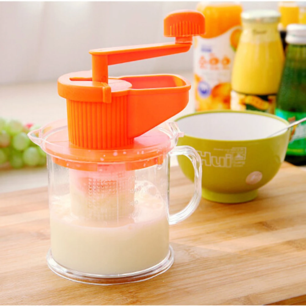 1Pc Mini Manual Juice Machine Multifunction Orange Soy Milk Mixed Handmade Juicer Home Kitchen Fruit Gadgets Tool Dropship | Дом и сад