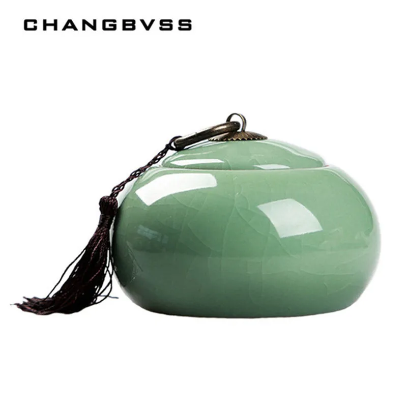 1 шт. Ретро Стиль керамики канистра Чай сахар специи банку хранения фарфоровые