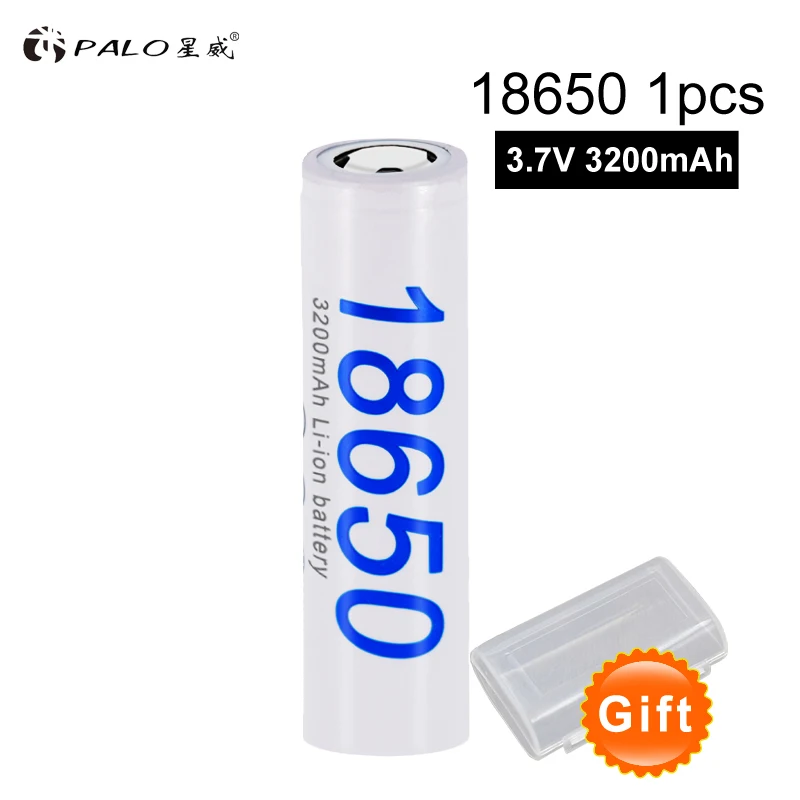PALO 100% оригинальный Новый DBHE41865 3200 мАч литиевый аккумулятор 18650 3 7 в перезаряжаемые