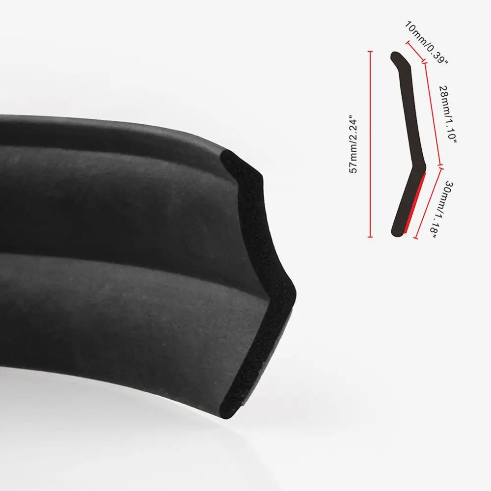 Универсальный автомобильный передний и задний бампер разделитель для губ