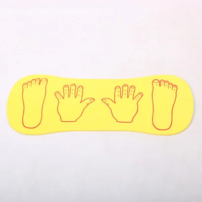 Yellow Детские игрушки для детского сада на открытом воздухе детские спортивные игрушки игровой мат из пены физическое образование ручная лапка для сотрудничества Веселые Вечерние игры для детей на открытом воздухе - Цвет: Yellow