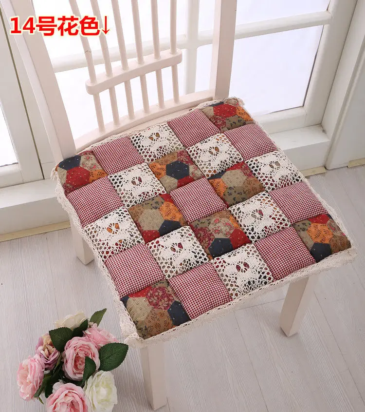 Цветочная хлопковая декоративная подушка лен использовать для дома диван