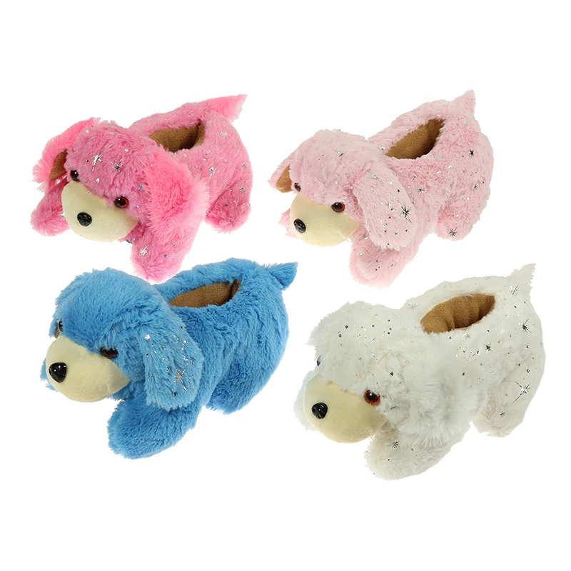 Детские хлопковые домашние тапочки Зимние для мальчиков и девочек Нескользящие