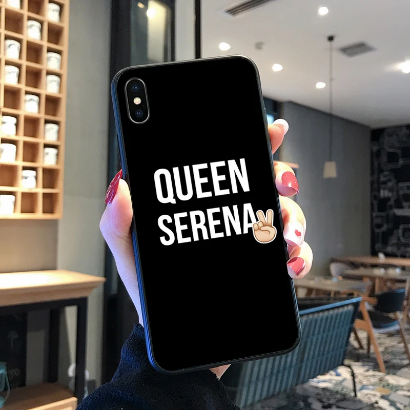 

African Girls quote queen Phone Case For Iphone XR X 8 7 6 plus Fashion Cute Cover Apple XS 11 Pro Max SE2020 capas etui