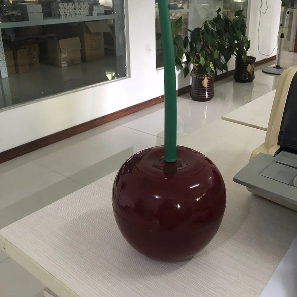 

Creative Cherry Toilet Brush Set Plastic WC Toilet Brush Bathroom Lavatory Cleaning Brush Long Handle Toilet Bowl Cleaner Tools