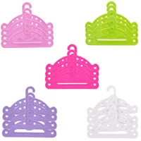 5pcsset promotion5colors hangers fit 18 inch american 43 cm baby doll clothes accessoriesgirls toysgenerationbirthday toy