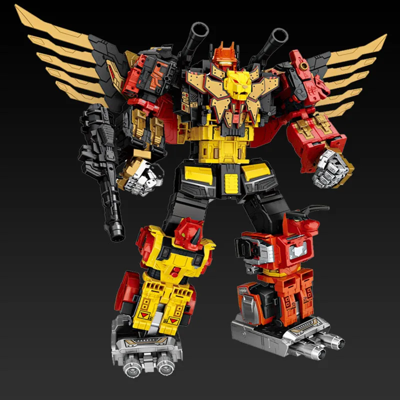 WEIJIANG 5в1 Predaking Divebomb Rampage Headstrong G1 трансформация оверсайз военный Орел фильм фигурка