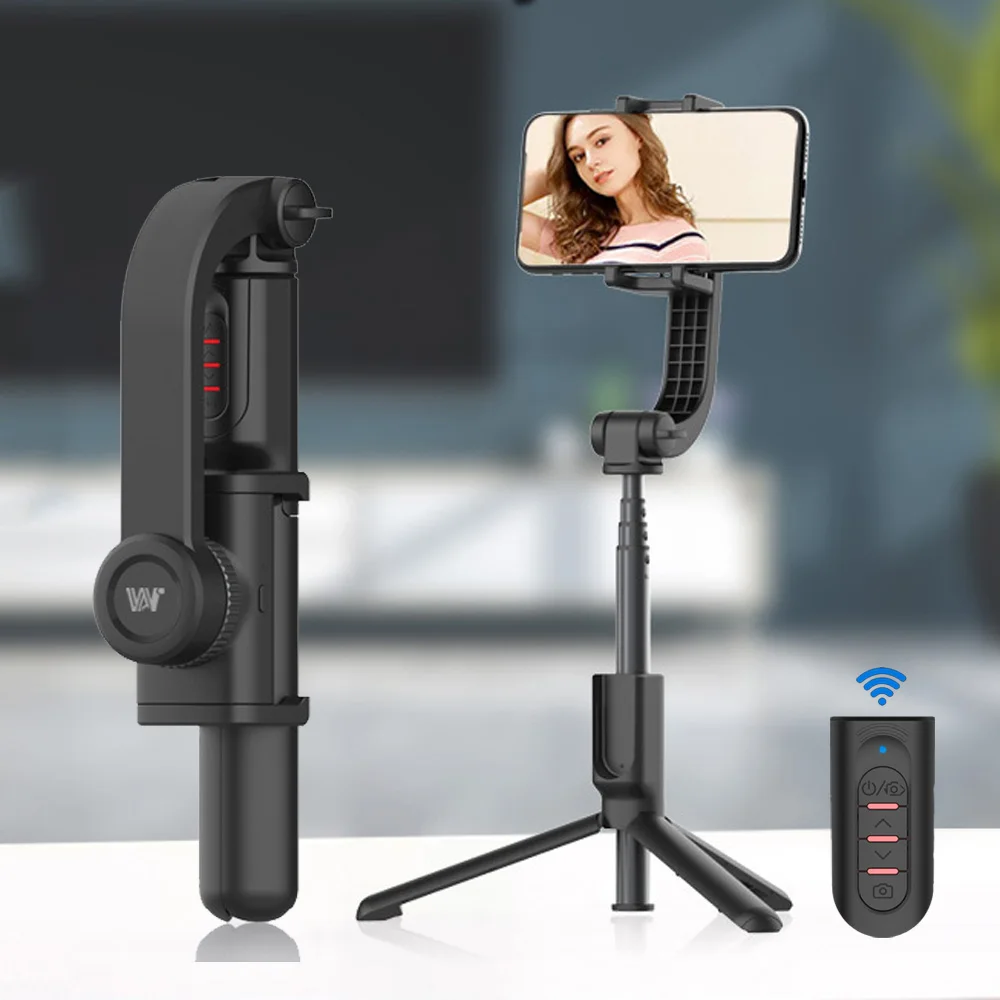 Универсальный шарнирный стабилизатор для смартфона штатив с функцией