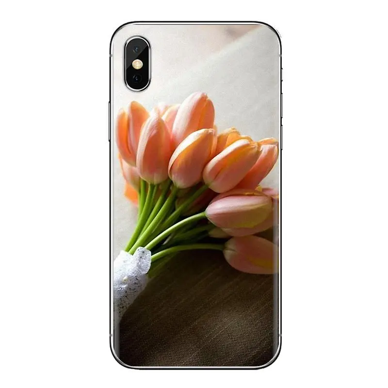Для LG G3 G4 мини G5 G6 G7 Q6 Q7 Q8 Q9 V10 V20 V30 X Мощность 2 3 K10 K4 K8 2017 красные синие Весна тюльпаны