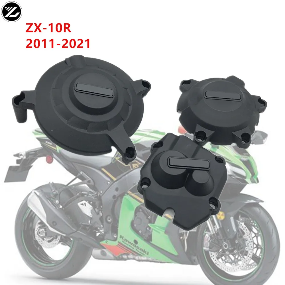 ZX10R Motorcycles Engine cover Protection For Kawasaki ZX10R ZX 10R ZX-10R 2011-2016 2017 2018 2019 Engine Covers Protector