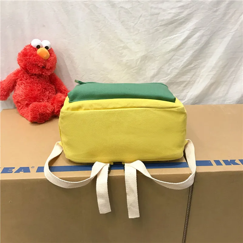 Мужской холщовый рюкзак Mochila разноцветная спортивная сумка на плечо дорожная b114