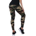 Женские камуфляжные леггинсы для фитнеса YRRETY с высокой талией, модные брюки пуш-ап для тренировок и бодибилдинга, Стрейчевые брюки в стиле граффити