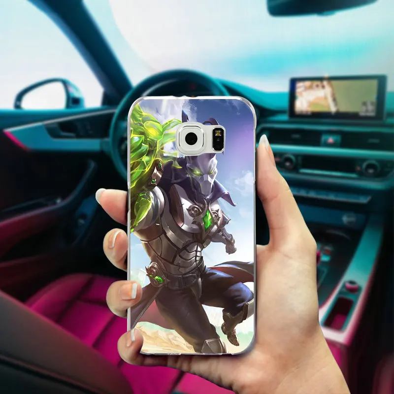 Paladins Video Games Soft TPU Mobile Phone Cases for Samsung Galaxy Note 2 3 4 5 8 S3 S4 S5 Mini S6 S7 S8 S9 Edge Plus Cover | Мобильные