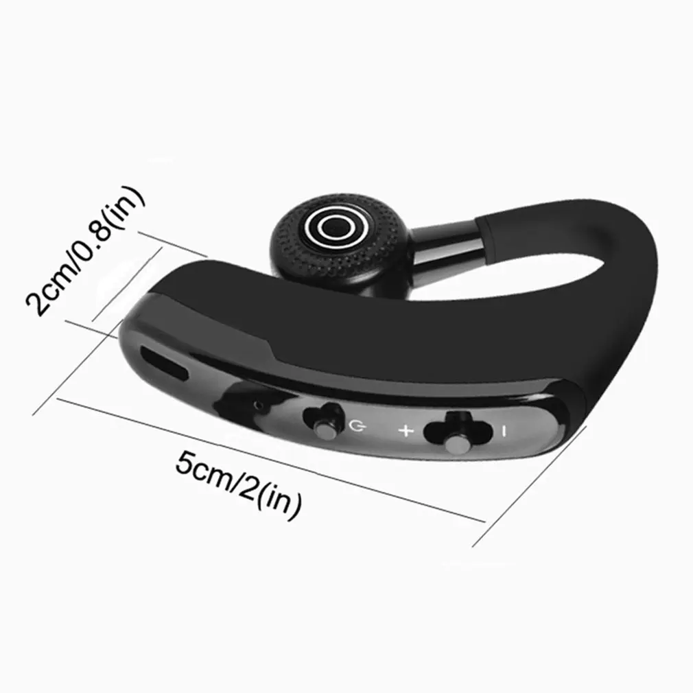 

V9 Wireless Business Headset Bilateral Stereo Noise Reduction Display Voice Control Call Function