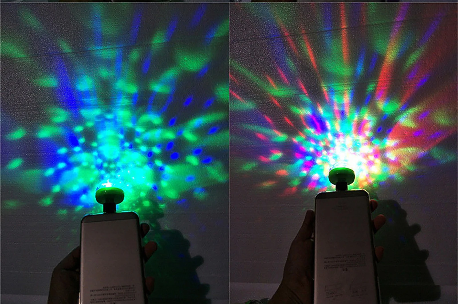 

4-LED RGB Disco Ball USB Powered Stage Light For Party Holiday Decoration With USB Connector
