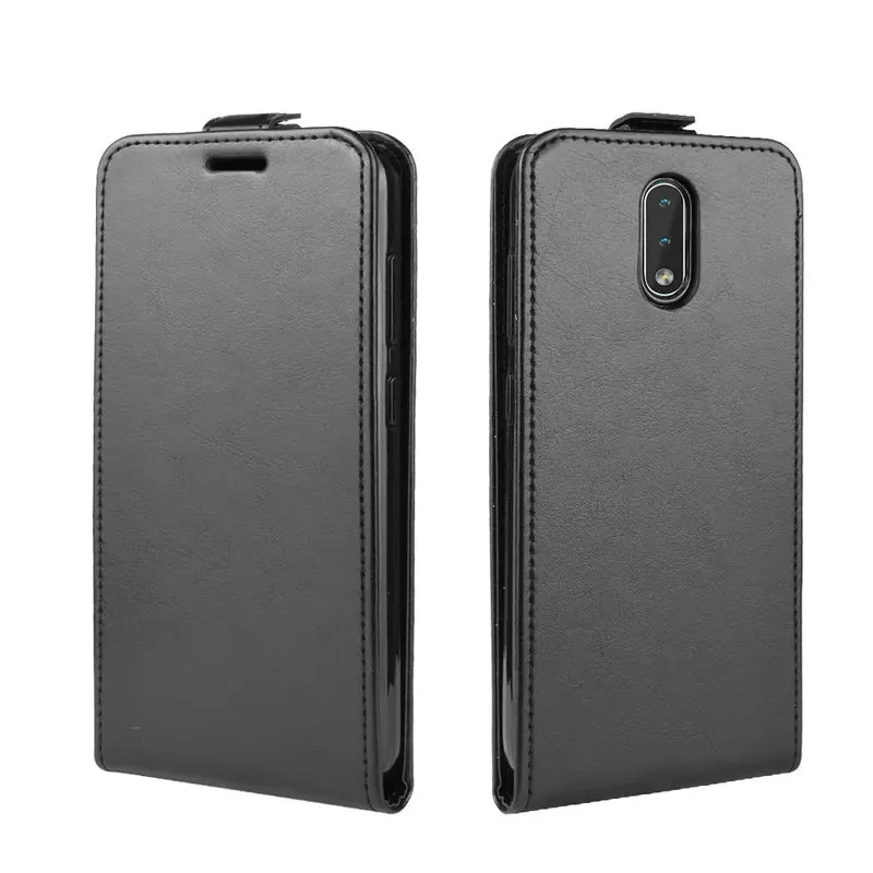 Кожаный чехол книжка для Nokia 2 4 3 Ретро Чехол бумажник 1 футляр оболочка