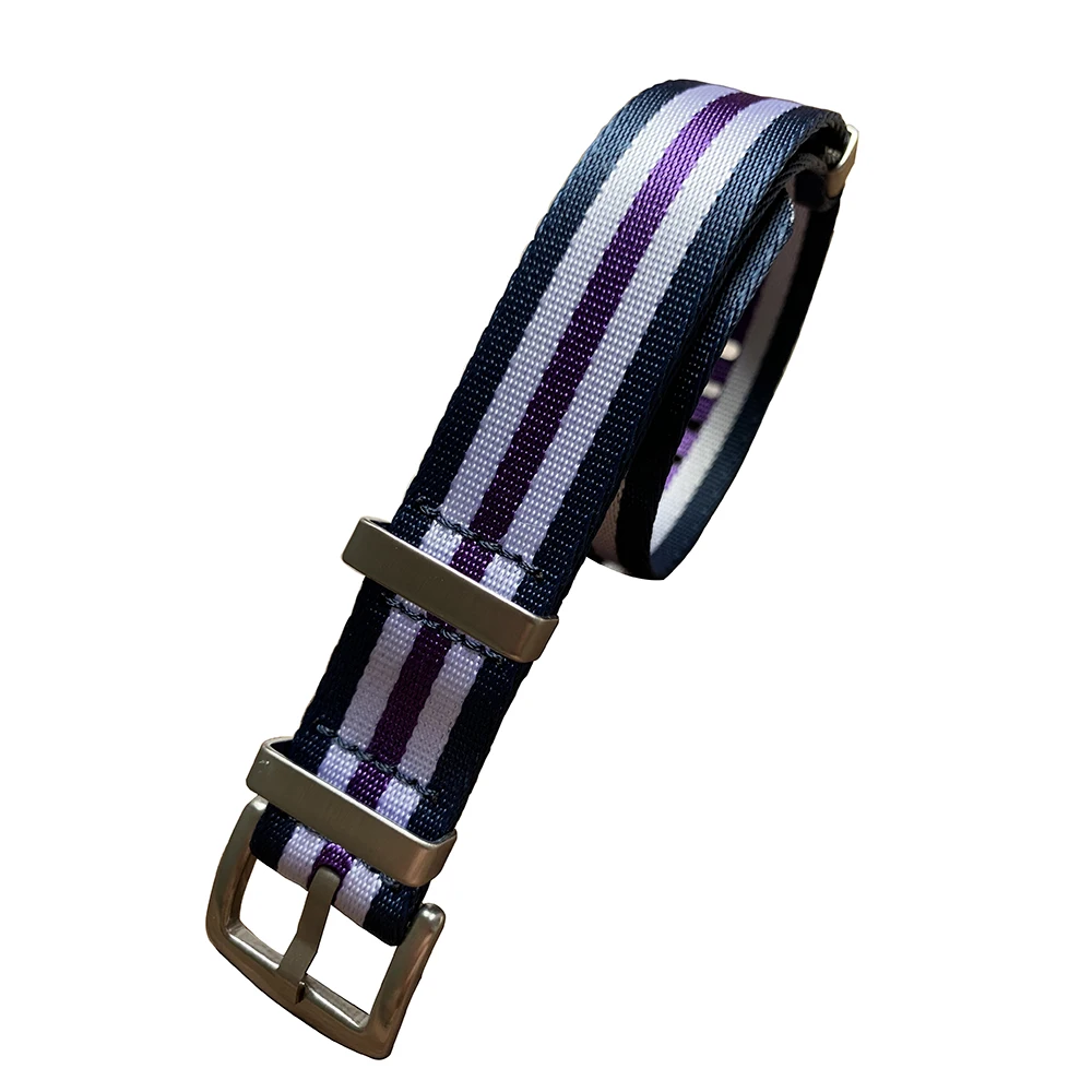 Черный белый фиолетовый Цельный Ремень безопасности нейлоновый ремешок для
