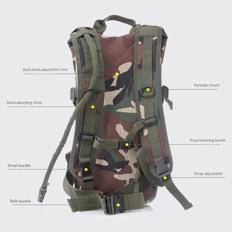 

Cycling Hiking Fishing Bag Leisure Backpack Outdoor Travel Climbing Sport Water Bag Camouflage Fishing Backpack