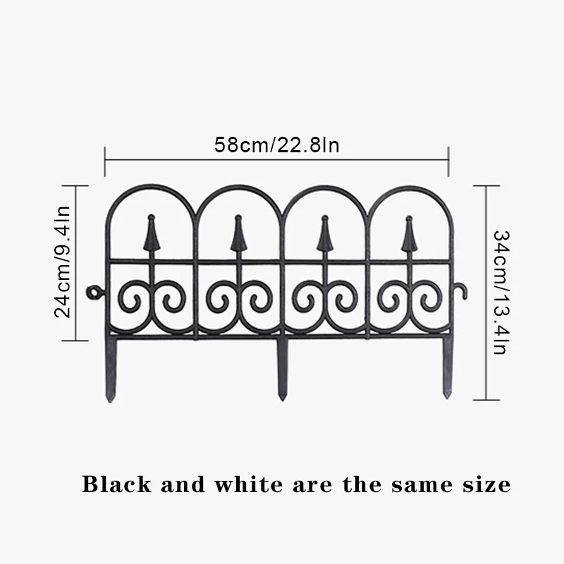 

Garden Fence Plastic Anticorrosive Sunscreen Outdoor Landscape Wedding Decoration Fence PLDI889