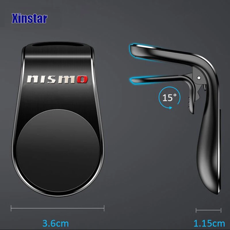 Автомобильный держатель для телефона наклейка Nissan Nismo Altima Juke Murano Pathfinder Rogue Sentra Versa