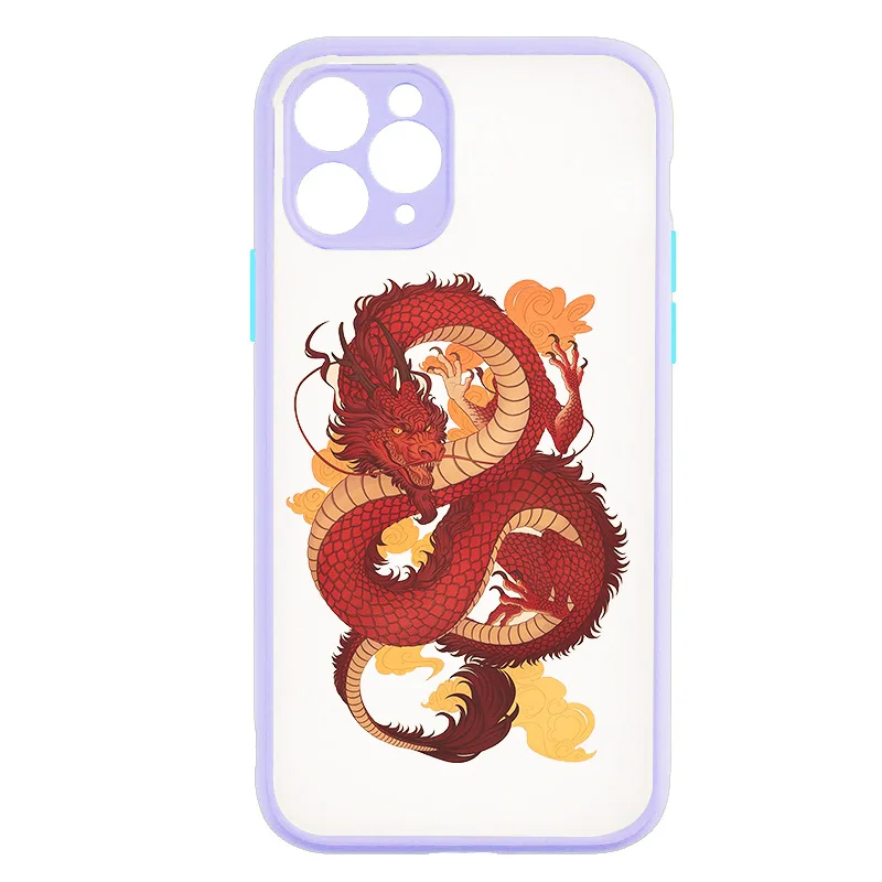 

Hard Matte Long Pattern Phone Case For Apple iPhone 7 6 6S 8 Plus SE 2020 11 Pro Max 12 Mini X XR XS Back Cover Drop Shippping