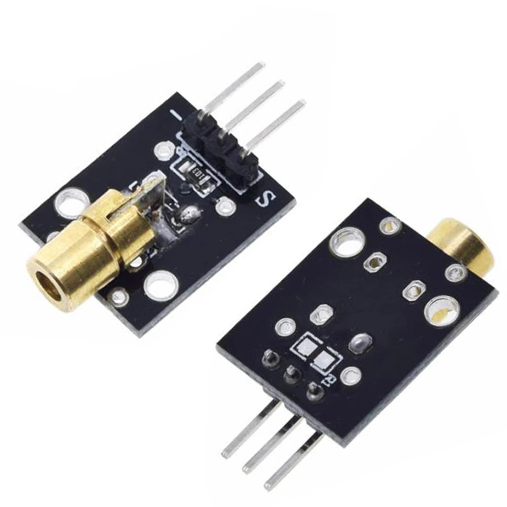 

Лазерный передатчик для arduino DIY Kit, красный диод с Медной головкой, 3pin, 650 нм