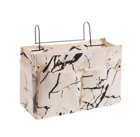 

Bedside Bed shelf Pockets Gadget Storage Holder Book Snacks Organizer Couch Hanging Bag for Bed Living Room Bathroom accessories