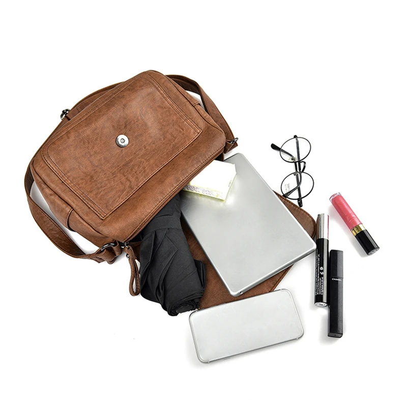 

2020 Summer Fashion Women Bag Leather Handbags PU Shoulder Bag Small Flap Crossbody Bags For Women Messenger Bag