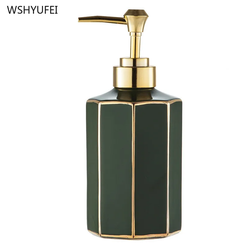 

4pcs ceramic bathroom home hotel toothbrush holder hand washing bottle soap dish mouthwashing cup bathroom four-piece set