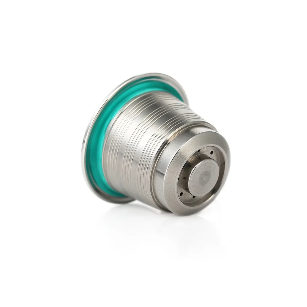 Многоразовый пресс для капсул Nes из нержавеющей стали кофе с ложкой