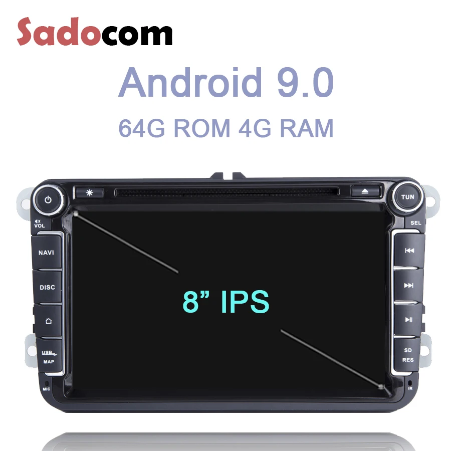 Ips " Android 9,0 автомобильный dvd-плеер Octa 8 Core PX5 4 Гб ram 64G rom Радио BT для карты Wifi TPMS DAB+ для VW Модели Авто Polo, Golf, Passat B5 B6