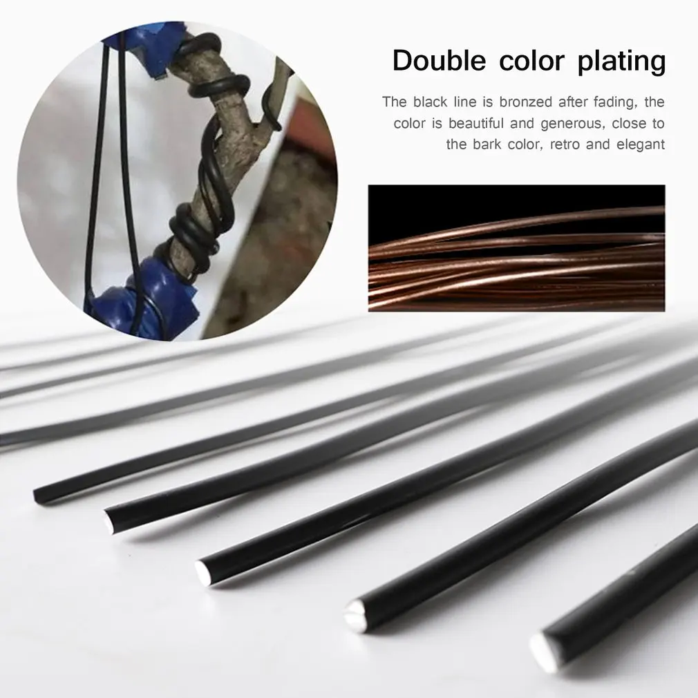 

New Arrival Bonsai Accessories Gardening Accessories Soft Aluminum Wire Aluminum Wire Tie Wire Shaping Material Aluminum Strip