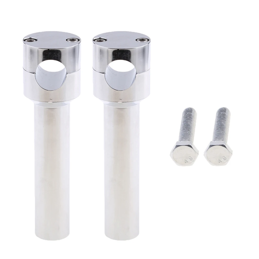 

HandleBar Fat Bar Mount Clamps Risers Adaptor 1" Dirt Bike ATV