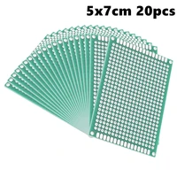 5x7cm double sided universal printed circuit board for diy soldering 20pcs