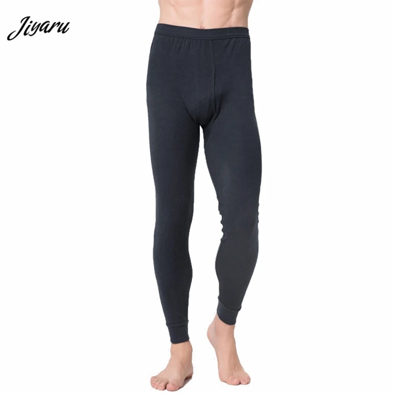 Зимние кальсоны дышащее нижнее белье штаны теплые мужские пижамы удобное