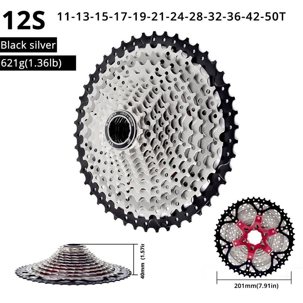 

Chrome Molybdenum Steel Mountain Bike Cassette FlywheelSuitable For 12-speed Universal 24-speed Mountain Bike Flywheel