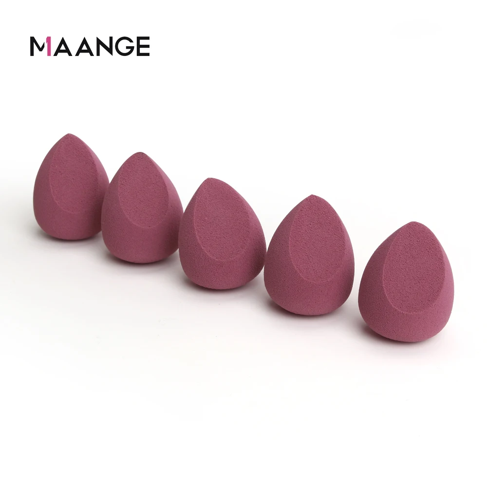 Спонж для макияжа MAANGE 4/5/10 шт. мягкая водная губка нанесения пудры тона консилера
