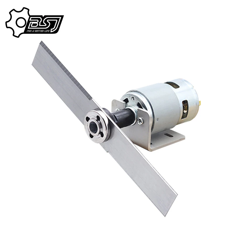 

DIY газонокосилка набор DC 12V 775 моторный клинок из марганцевой стали садовые инструменты для склеивания мини-инструмент для резки травы